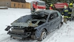 Auf dem Heimweg kam Alexander Höllrigl zu Tode. Für seine kleinen Kinder wurde nun ein Spendenkonto eingerichtet. (Bild: FF Schwarzenau)