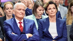 Franz Schnabl und SPÖ-Chefin Pamela Rendi-Wagner (Bild: GEORGES SCHNEIDER / APA / picturedesk.com)