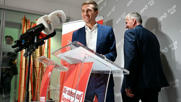 Sven Hergovich, designierter Chef der SPÖ NÖ, löste Franz Schnabl ab. (Bild: APA/HELMUT FOHRINGER)
