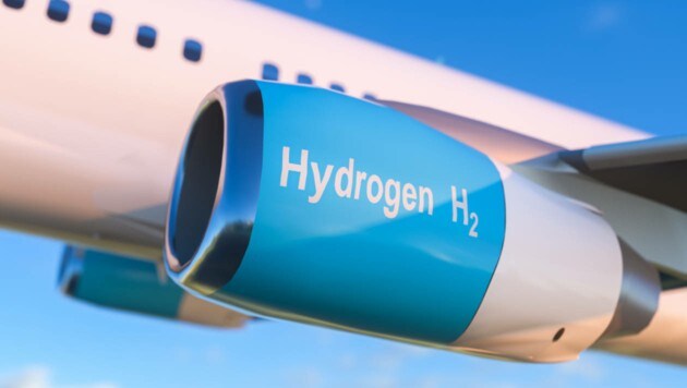 In der Luftfahrt sieht man großes Potenzial in Wasserstoffantrieben. (Bild: stock.adobe.com)