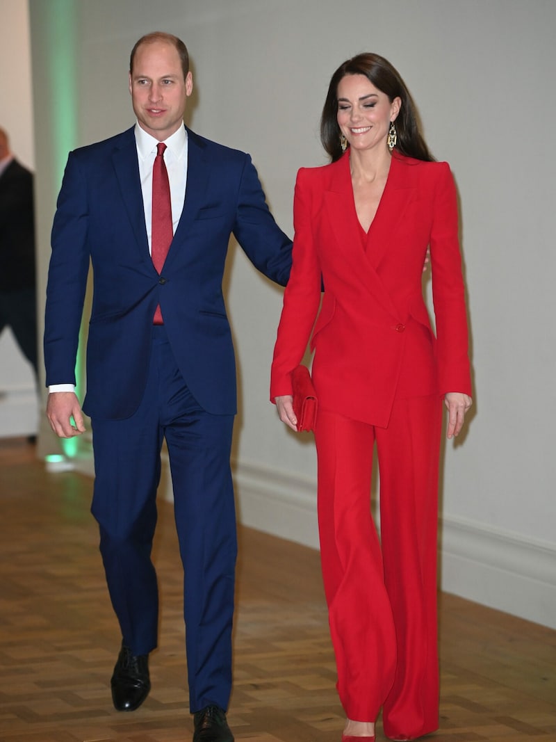 Prinz William und Prinzessin Kate bei der Vorstellung einer Kampagne für die Bedeutung der frühen Kindheit bei der BAFTA in London. (Bild: www.viennareport.at)