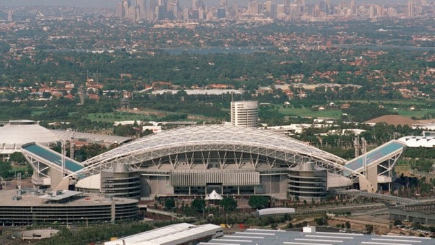 Das Olympiastadion von Sydney (Bild: dpa/Oliver Multhaup)