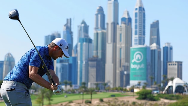 Montag beendete Bernd Wiesberger das DP World-Tour-Turnier in Dubai auf Platz 20. (Bild: EPA)