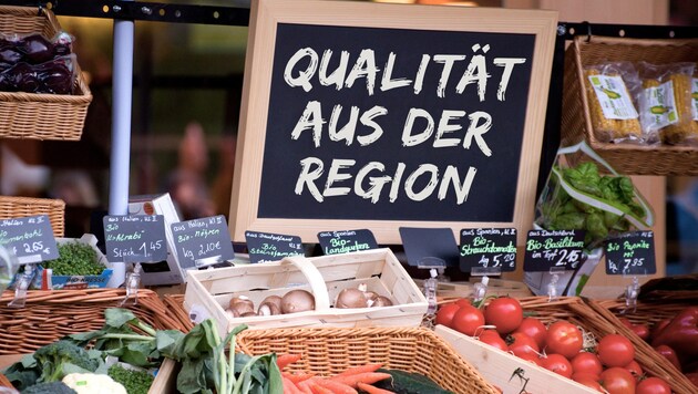 High-quality food from the region is very popular with more and more consumers (symbolic image) (Bild: VRD - stock.adobe.com)