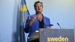 EU-Kommissarin Ylva Johansson (Bild: AFP)
