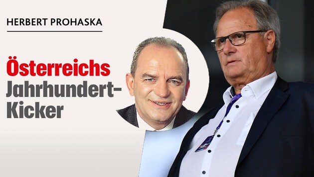 Herbert Prohaska meldet sich nach dem Rücktritt von Gerhard Milletich zu Wort. (Bild: "Krone", GEPA)