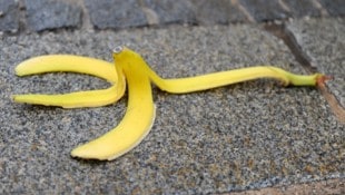 Bananenschalen: Die geruchsintensiven Objekte sind unbedingt aus dem Auto zu entfernen. (Bild: Markus Wenzel)