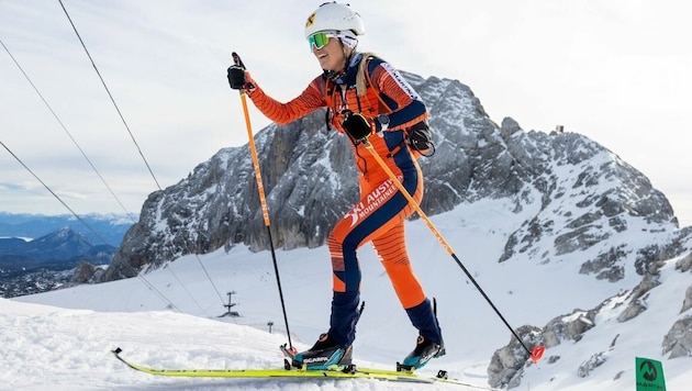 Sarah Dreier jubelte über ihren ersten EM-Titel. (Bild: GEPA/Harald Steiner)