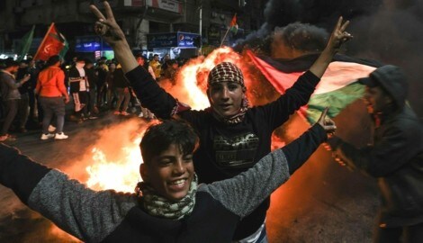 Palästinensische Jubelstürme nach jedem mörderischen Terroranschlag (Bild: MAHMUD HAMS / AFP / picturedesk.com)