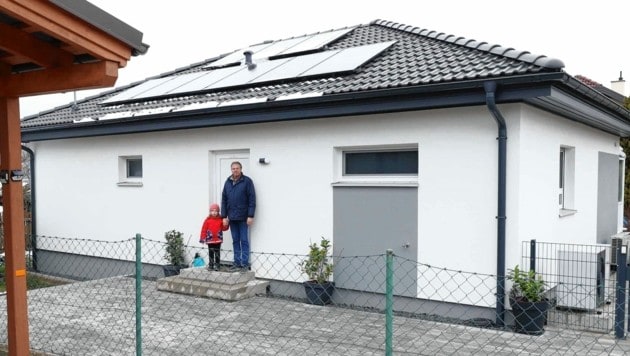 Sein neues Eigenheim hat Manfred Wultsch aus Lichtenwörth (NÖ) ausgestattet. (Bild: zVg)