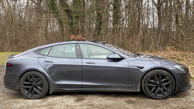 Symbolbild eines Tesla Model S