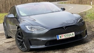 Das Model S Plaid darf auch gratis laden – wenn es nach dem 5. Februar bestellt wurde. (Bild: Stephan Schätzl)