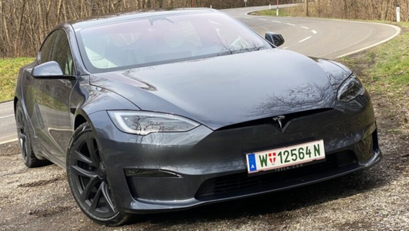 Tesla Model S Plaid: 1020 PS, 300 km/h (Bild: Stephan Schätzl)