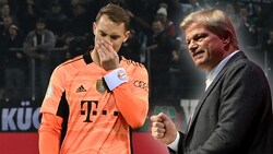 Manuel Neuer (l.) und Oliver Kahn (Bild: APA/AFP/Ina Fassbender/Christof STACHE)