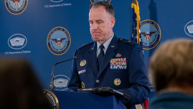 Pentagon-Sprecher Patrick Ryder, Brigadegeneral der US-Luftwaffe (Bild: ASSOCIATED PRESS)