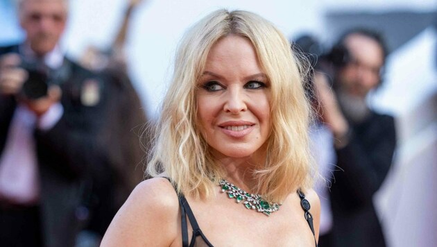 Kylie Minogue im Mai 2022 in Cannes (Bild: www.PPS.at)