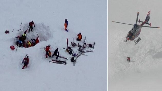 Im Königstal zwischen Ober- und Hochgurgl in Tirol starb am Freitag ein 32-jähriger Chinese. (Bild: zoom.tirol)