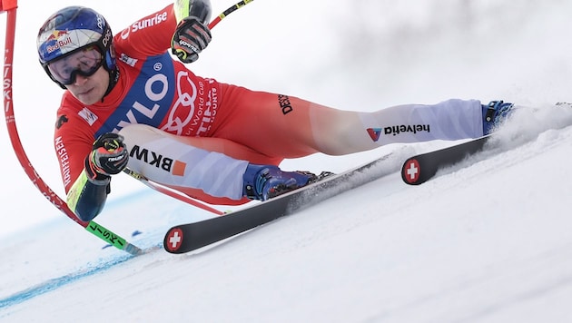 Marco Odermatt can no longer be denied victory in the overall World Cup. (Bild: AP/Gabriele Facciotti)