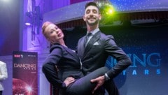 Karina Sarkissova tanzt bei „Dancing Stars“ mit Dimitar Stefanin. (Bild: APA/GEORG HOCHMUTH)