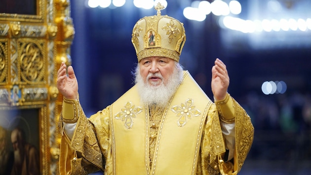 Patriarch Kyrill ist das Oberhaupt der mitgliederstärksten orthodoxen Kirche weltweit. (Bild: AFP)