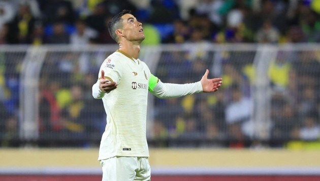 Cristiano Ronaldo soll die Meinung im Land ändern. (Bild: APA/AFP/Ali ALDAIF)