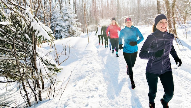 Laufen bei Kälte? Lassen Sie sich nicht davon abhalten! (Bild: stock.adobe.com)