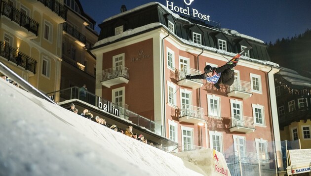 Spektakuläre Bilder wird es in Bad Gastein nach vier Jahren wieder geben. (Bild: Red Bull Content Pool/Alexander Papis)