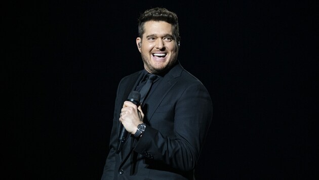 Immer für einen Witz gut: Entertainer Michael Bublé (Bild: Andreas Graf)