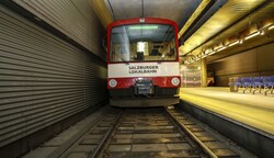 Die Aktivisten von „Stopp U-Bahn“ möchten den Bau der S-LINK in der Stadt Salzburg verhindern. Stattdessen wollen sie den Nahverkehr im Umland verbessern. (Bild: Tschepp Markus)