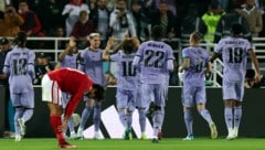 Real Madrid jubelt über den Einzug ins Klub-WM-Finale. (Bild: APA/AFP/FADEL SENNA)