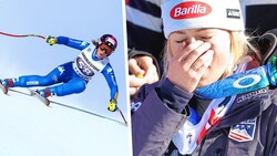 Elena Fanchini (li.) ist tot: Mikaela Shiffrin widmet ihr ein emotionales Posting. (Bild: Birbaumer Christof, GEPA)