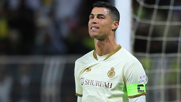 Seit Jänner steht Cristiano Ronaldo bei Al-Nassr unter Vertrag. (Bild: APA/AFP/Ali ALDAIF)