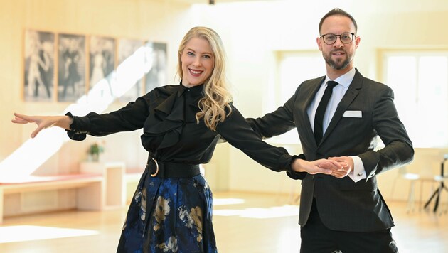 Nach 2019 und 2020 sind Maria Angelini-Santner und Christoph Santner zum dritten Mal für die Choreografie der Debütanten am Wiener Opernball verantwortlich. (Bild: Markus Wenzel)