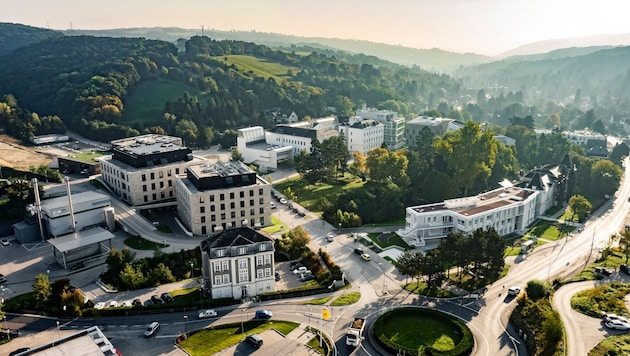 The Institute of Science and Technology Austria (ISTA) in Klosterneuburg (Bild: ist.ac.at)