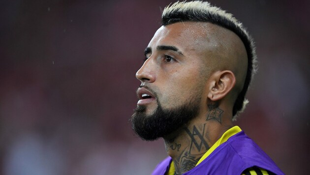 Arturo Vidal droht nun der Rauswurf. (Bild: APA/AFP/MAURO PIMENTEL)