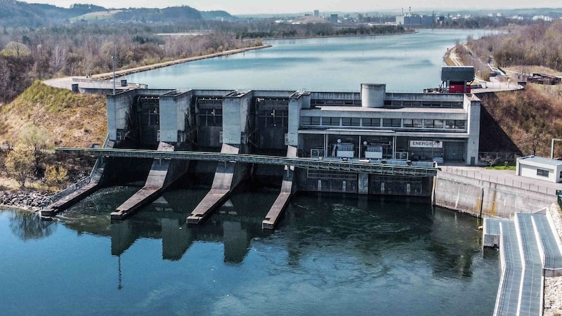 Ein Wasserkraftwerk der Energie AG (Bild: Markus Wenzel)