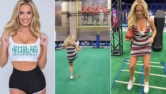 Paige Spiranac ist im Superbowl-Fieber. (Bild: Instagram.com/_paige.renee)