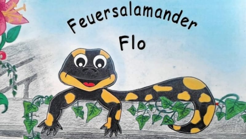 Feuersalamander Flo (Bild: zVg)