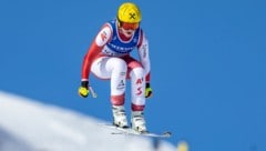 Nina Ortlieb bei der WM-Abfahrt in Meribel (Bild: APA/EXPA/JOHANN GRODER)