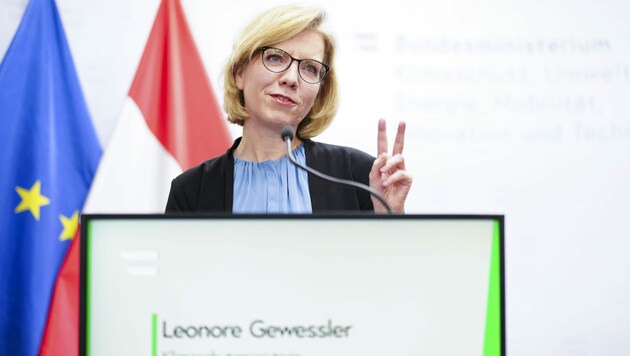 Klimaschutzministerin Leonore Gewessler (Bild: APA/EVA MANHART)