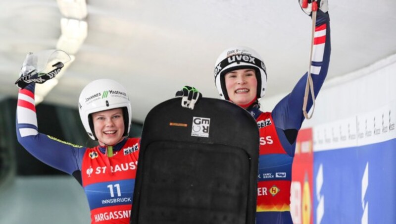 Michaela Kipp and Selina Egle (Bild: GEPA pictures)