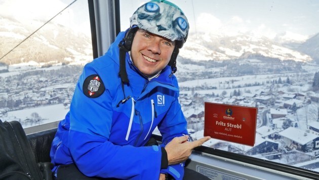 La leyenda del esquí Fritz Strobl (Imagen: Christof Birbaumer Kronenzeitung)