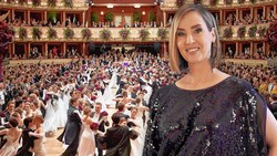 Nadja Bernhard moderiert erstmals den Wiener Opernball. (Bild: Starpix/Alexander Tuma, ORF, Krone KREATIV)