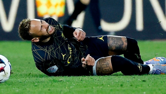 Für Neymar und Co. gab’s bei Monaco nichts zu jubeln … (Bild: ERIC GAILLARD / REUTERS / picturedesk.com)