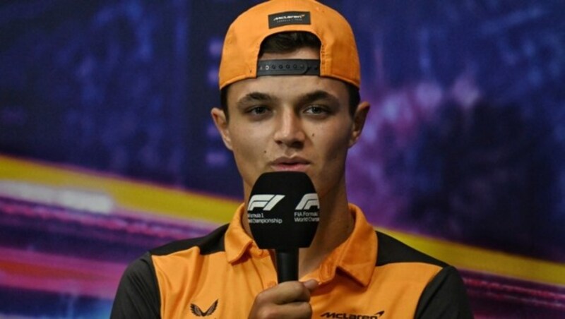 McLaren-Pilot Lando Norris (Bild: APA/AFP/Lillian SUWANRUMPHA)