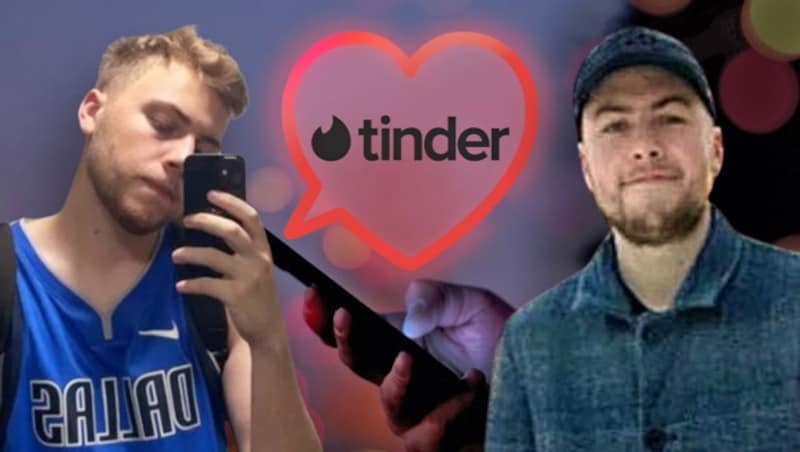 Zwei Tinder-Profile, dieselbe Vorgehensweise, verschiedene Fotos - was den Erfolg bei der Online-Dating-Suche ausmacht. (Bild: Tom Haferkorn, Krone KREATIV)