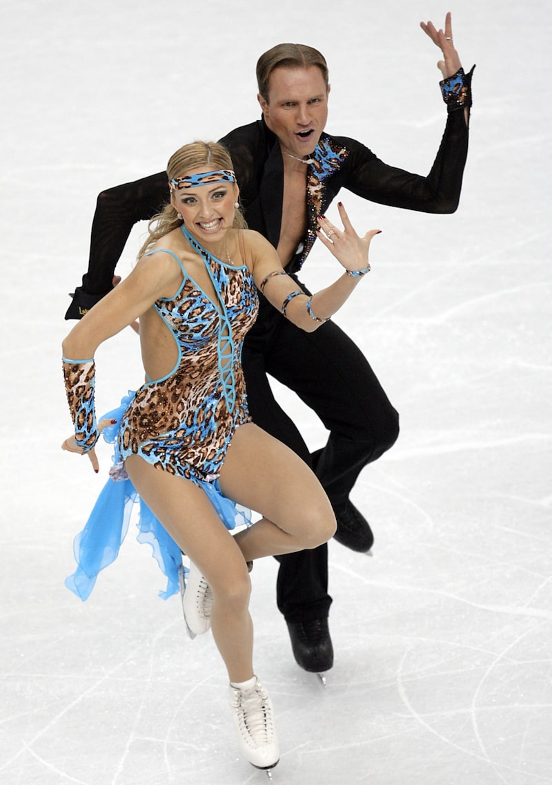 Roman Kostomarov und Partnerin Tatjana Navka (Bild: AFP)