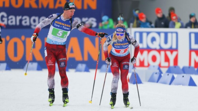 Lisa Hauser und David Kormatz (Bild: GEPA pictures)