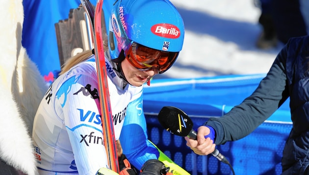 Mikaela Shiffrin hatte keine Lust, Fragen zum Trainer-Aus zu beantworten. (Bild: Birbaumer Christof)