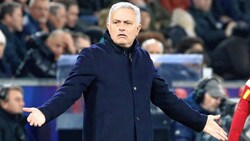 Gibt‘s doch nicht! Jose Mourinho will die Niederlage seiner Roma i Salzburg nicht wahrhaben . (Bild: Andreas Tröster)